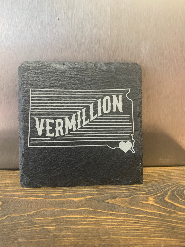 Love Vermillion Coaster