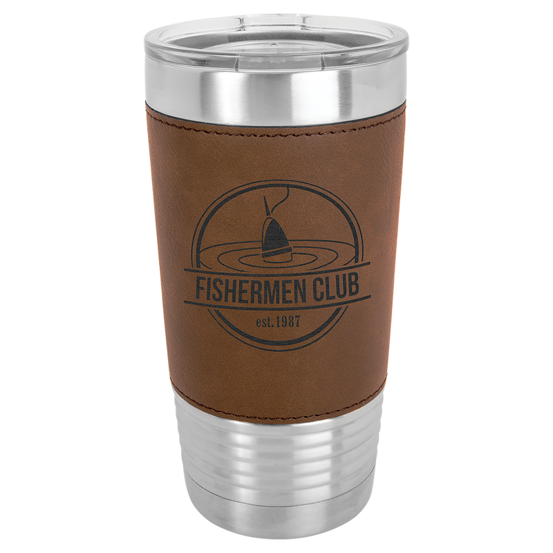 20 oz Leatherette Grip Tumblers