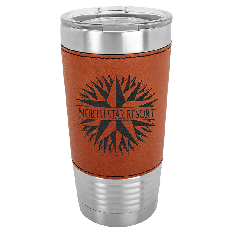 20 oz Leatherette Grip Tumblers